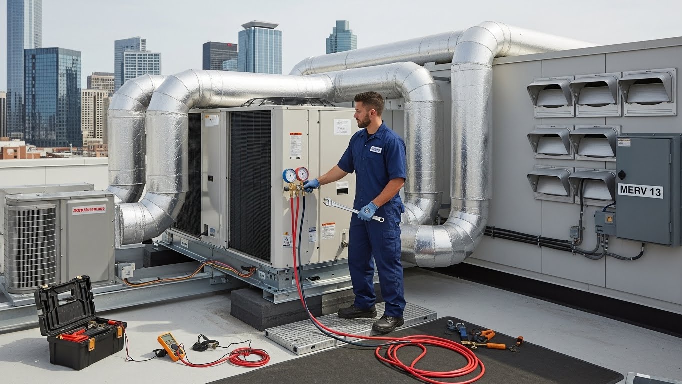 Air Conditioning, Ventilation & Air Filtration Systems